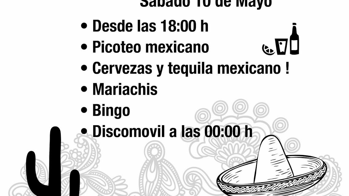 Biscamex: Fiesta mexicana, (sábado 10 de mayo)