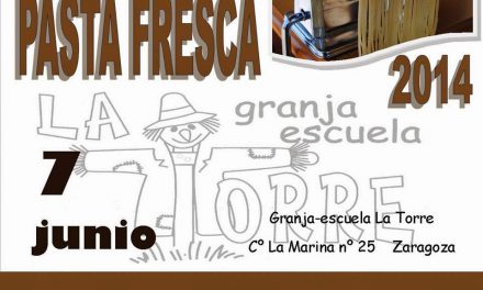 Taller de Elaboración de Pasta Fresca (sábado 7 de junio)