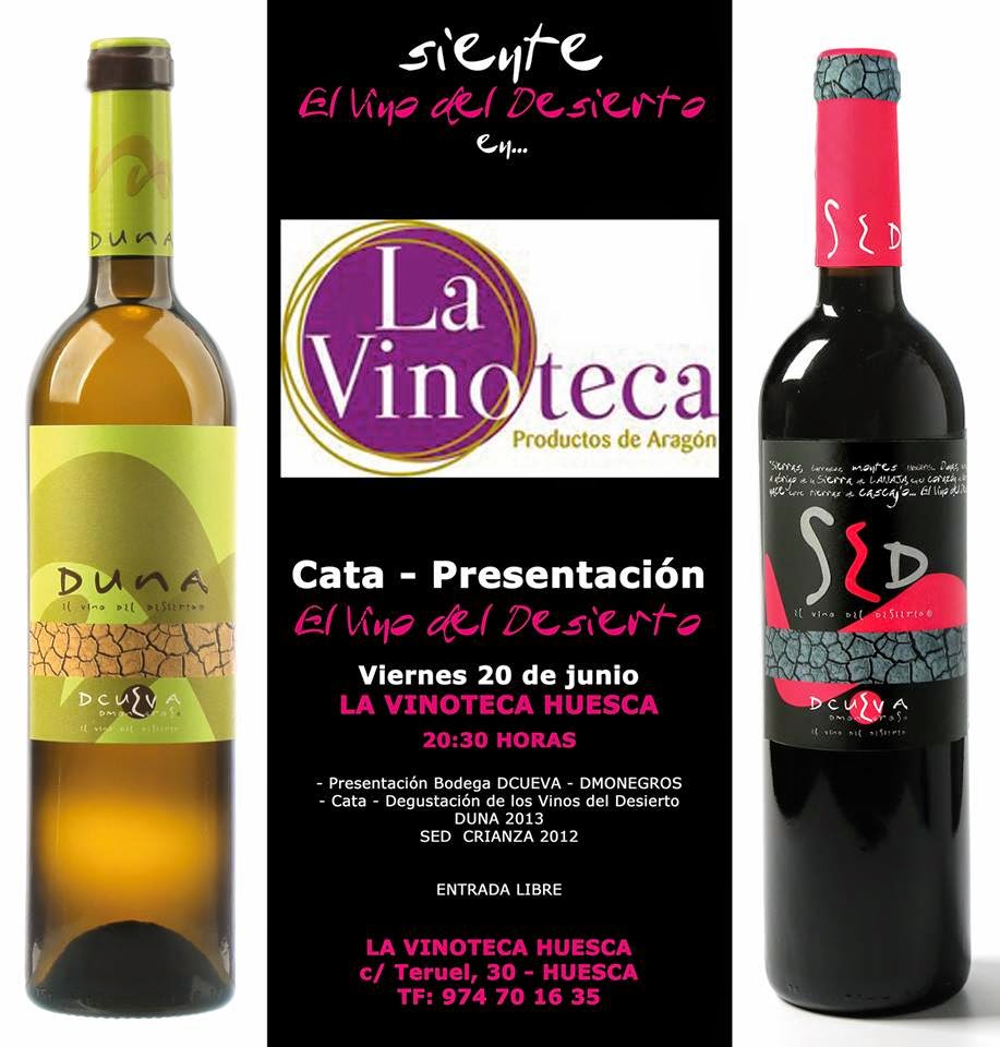 Presentación del vino del Desierto (viernes, 20)