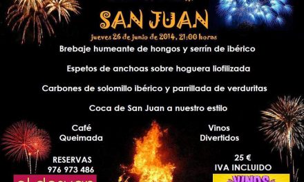 Cena de san Juan (jueves 26)