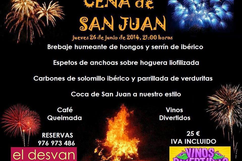 Cena de san Juan (jueves 26)