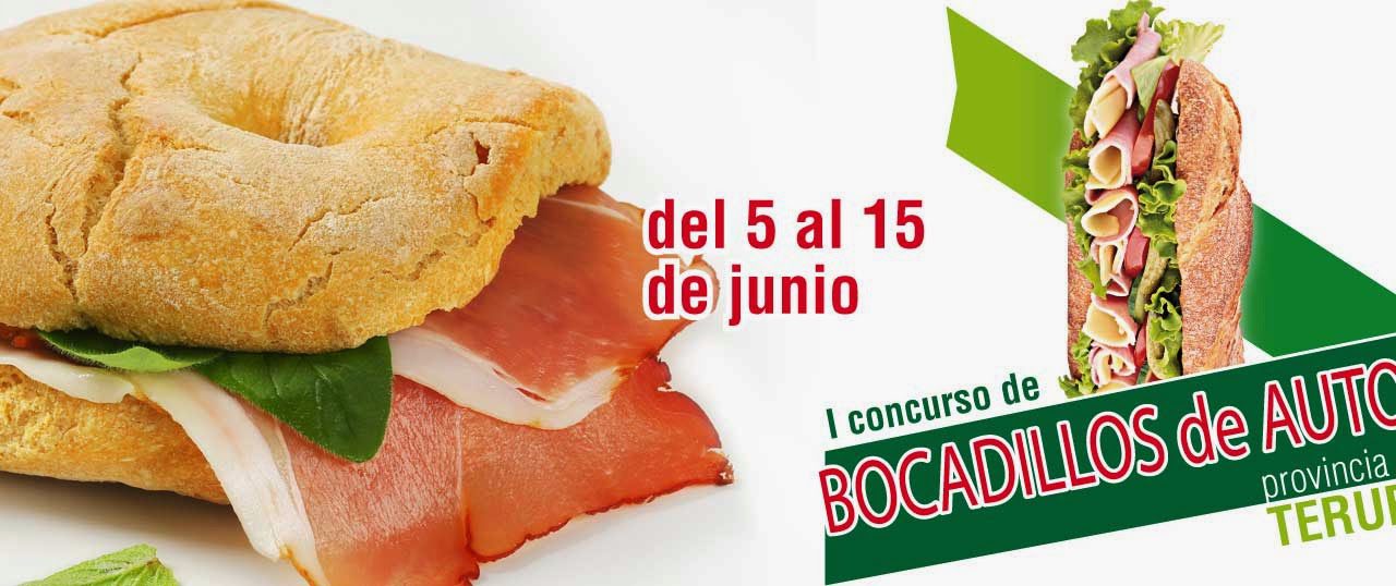 I Concurso de Bocadillos de Autor Provincia de Teruel (hasta el domingo 15)