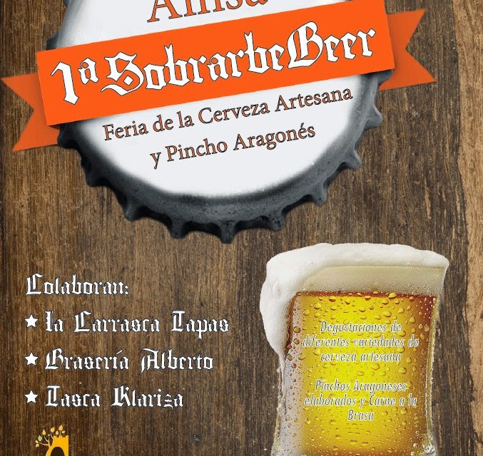 1ª SobrarbeBeer en Aínsa (sábado 26 y domingo 27)