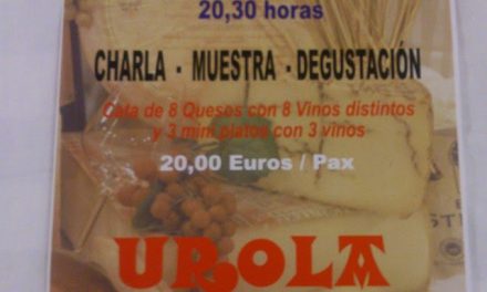 Cata de quesos europeos en Urola (miércoles, 16)
