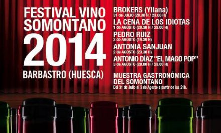 Festival Vino Somontano (del jueves 31 al domingo 3 de agosto)