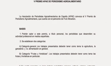 APAE convoca la quinta edición de sus premios periodísticos (hasta el 15 de septiembre)