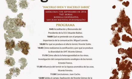 Jornada técnica en el Campo de Borja (miércoles, 3 de septiembre)