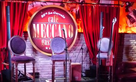 Cenas y espectáculo en el Café Meccano (septiembre)