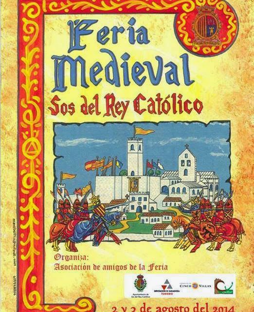 Feria medieval en Sos del Rey Católico (días 2 y 3 de agosto)