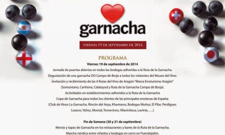 Día Internacional de la Garnacha (viernes 19)