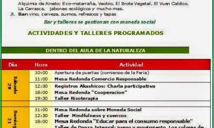 III Feria de consumo Responsable (días 20 y 21)