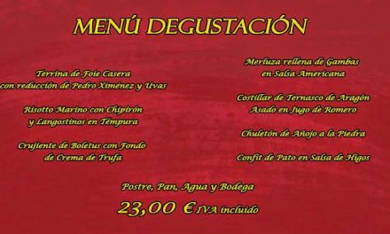 Menú degustación en Taberna Irulia (diario)