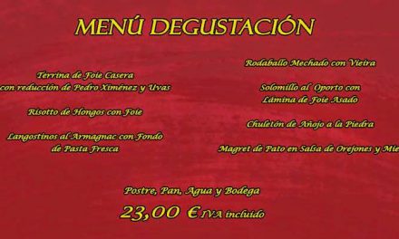 Menú degustación en Taberna Irulia (diario)