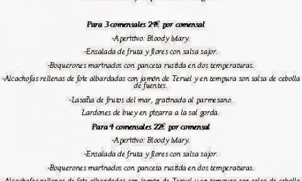 Menú mensual (septiembre)
