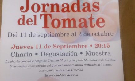 Presentación de las jornadas del tomate en Urola (jueves, 11)