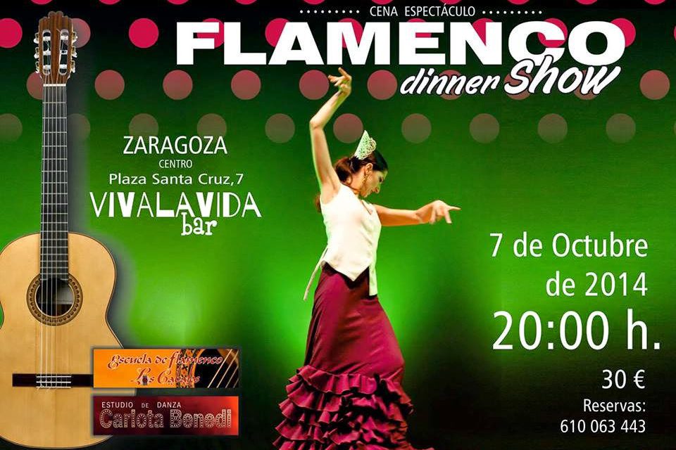 Cena espectáculo flamenco (martes, 7)