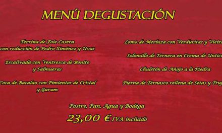 Menú degustación en Taberna Irulia (diario)