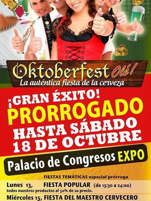 Oktoberfest (hasta el 18 de octubre)