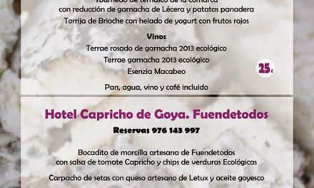 VIII Jornadas Gastronómicas Campo de Belchite (del 8 al 30)