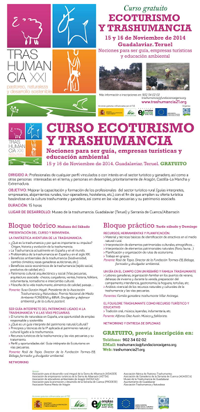 Curso de Ecoturismo y Trashumancia (días 15 y 16)