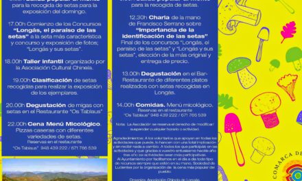 Jornadas micologicas Cinco Villas en Longás (días 15 y 16)