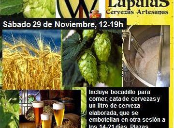 Curso de elaboración de cervezas todo grano (sábado, 29)