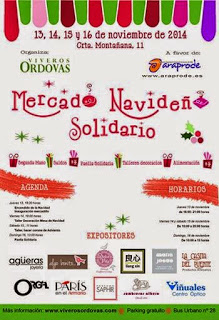 Mercado navideño solidario (del 13 al 16)