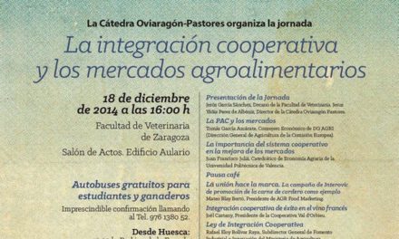 Jornada La integración cooperativa y los mercados agroalimentarios (jueves, 18)