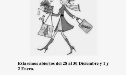 Feria navideña ( del 28 al 30 de diciembre y 1 y 2 de enero)