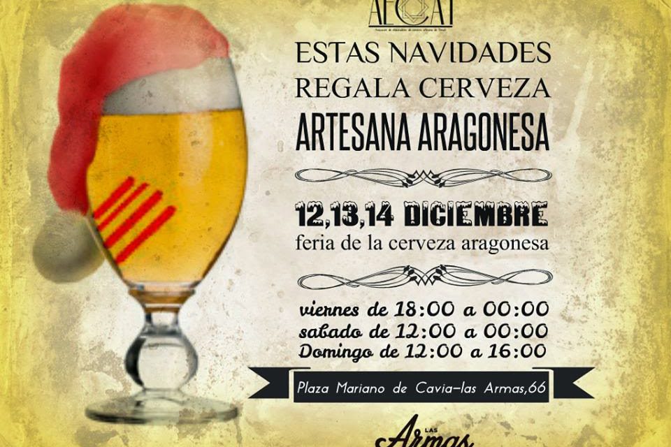 Feria de cerveza artesana (del 12 al 14)
