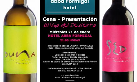 Cena presentación de vino (miércoles, 21)