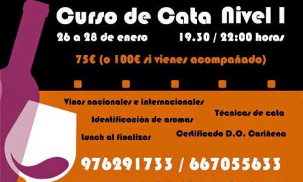 Curso de cata (del 26 al 28)