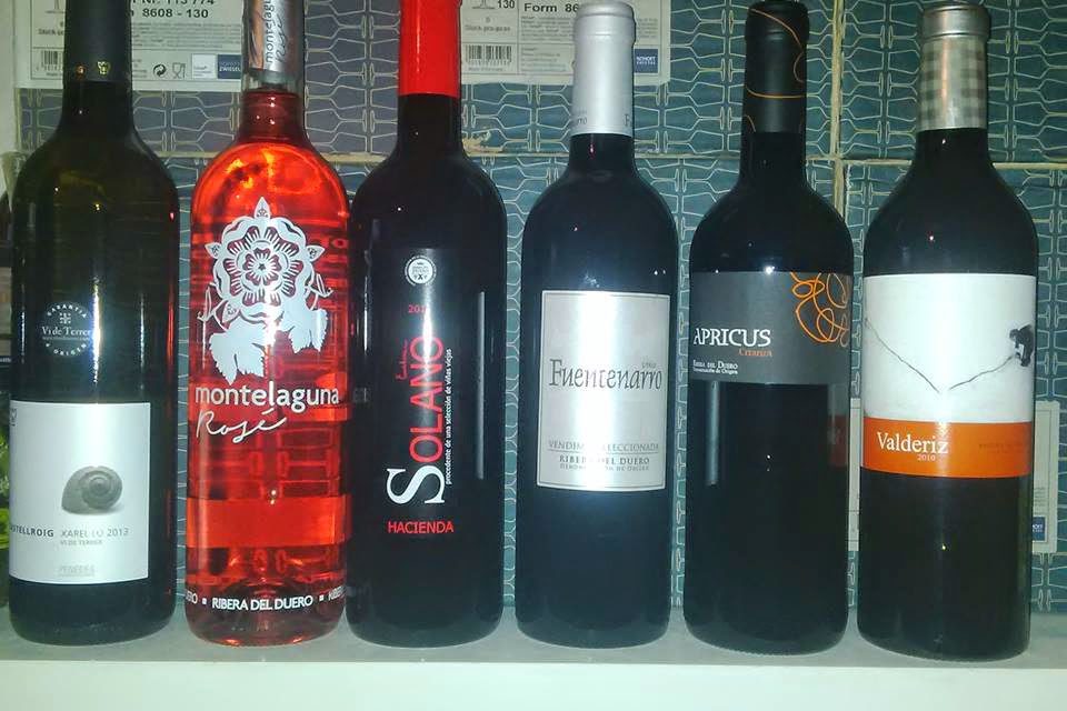 Cata de vinos (viernes, 20)