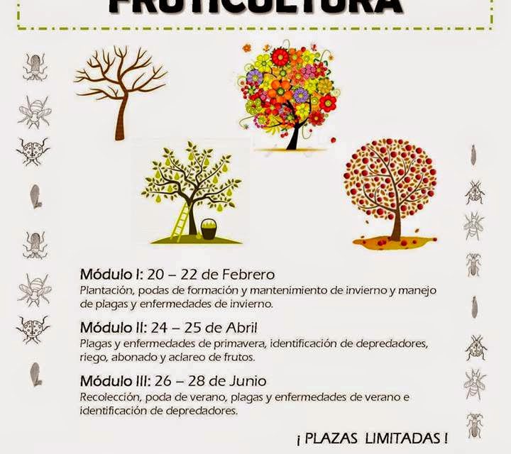 Curso técnico de fruticultura (desde el 20 de febrero)