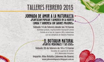 Taller de botiquín natural aromáticas (sábado, 28)