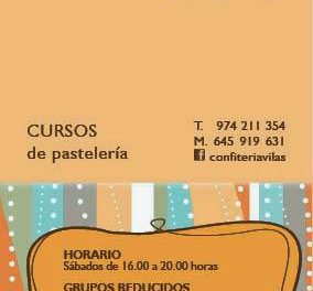 Curso de pastelería (sábado, 14)