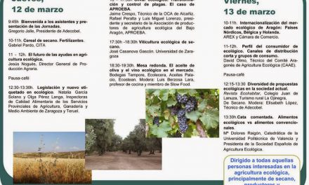 II Jornadas de Producción Ecologica (del 12 al 13)