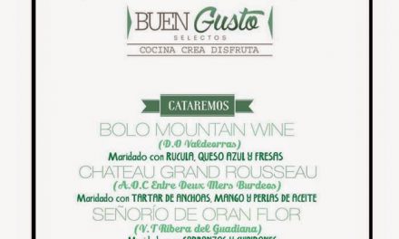 Cena maridada en Buen Gusto (jueves, 19)