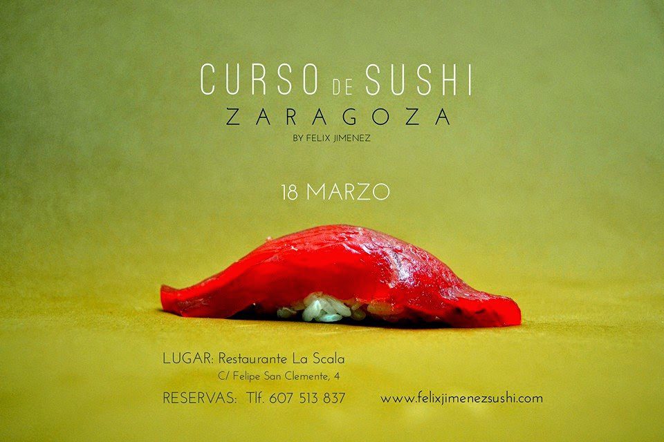 Curso de sushi (miércoles, 18)