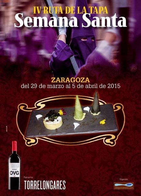 IV Ruta de Tapas de Semana Santa de Zaragoza (del 29 de marzo al 5 de abril)
