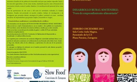 Encuentro sobre desarrollo rural sostenible (miércoles, 18)