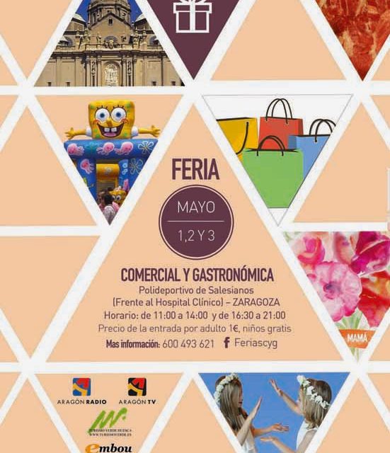 Feria comercial y gastronómica (del 1 al 3 de mayo)