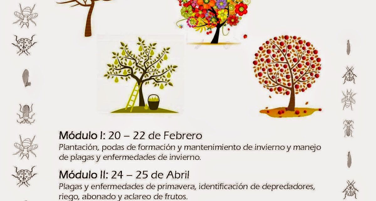 Curso de fruticultura (del 24 al 26 de abril)