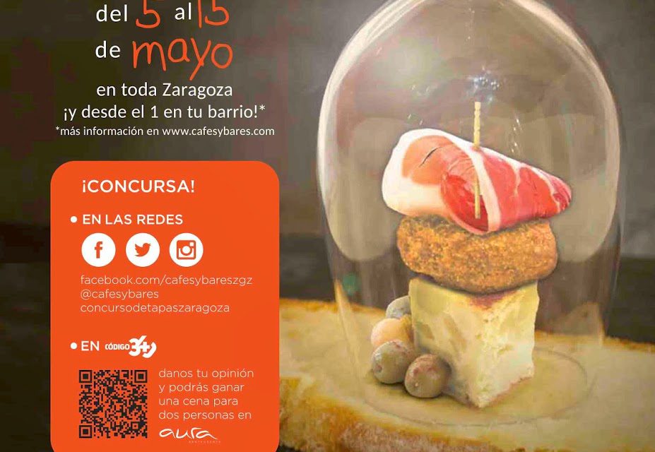 XXI Concurso de Tapas de Zaragoza y provincia (del 1 al 15 de mayo)