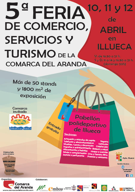 ILLUECA. V Feria de Comercio, Servicios y Turismo (del 10 al 12)