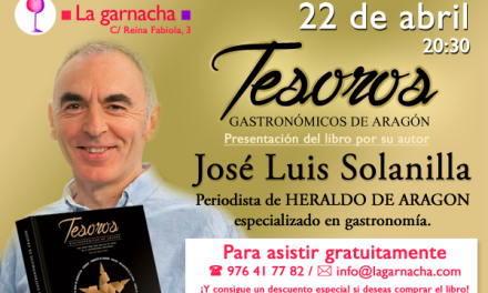 Presentación de libro en La Garnacha (miércoles, 22 de abril)