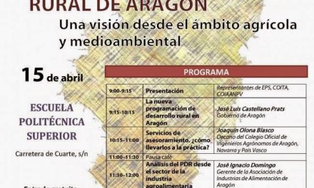 HUESCA. Jornada de desarrollo rural (miércoles, 15)