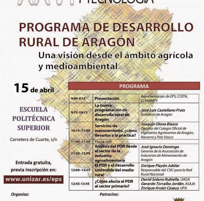 HUESCA. Jornada de desarrollo rural (miércoles, 15)