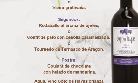 Menú fin de semana (mayo)