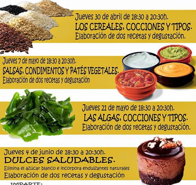 ALLOZA. Talleres ecogastronómicos (jueves, 30 de abril, 7 y 21 de mayo, 4 de junio)